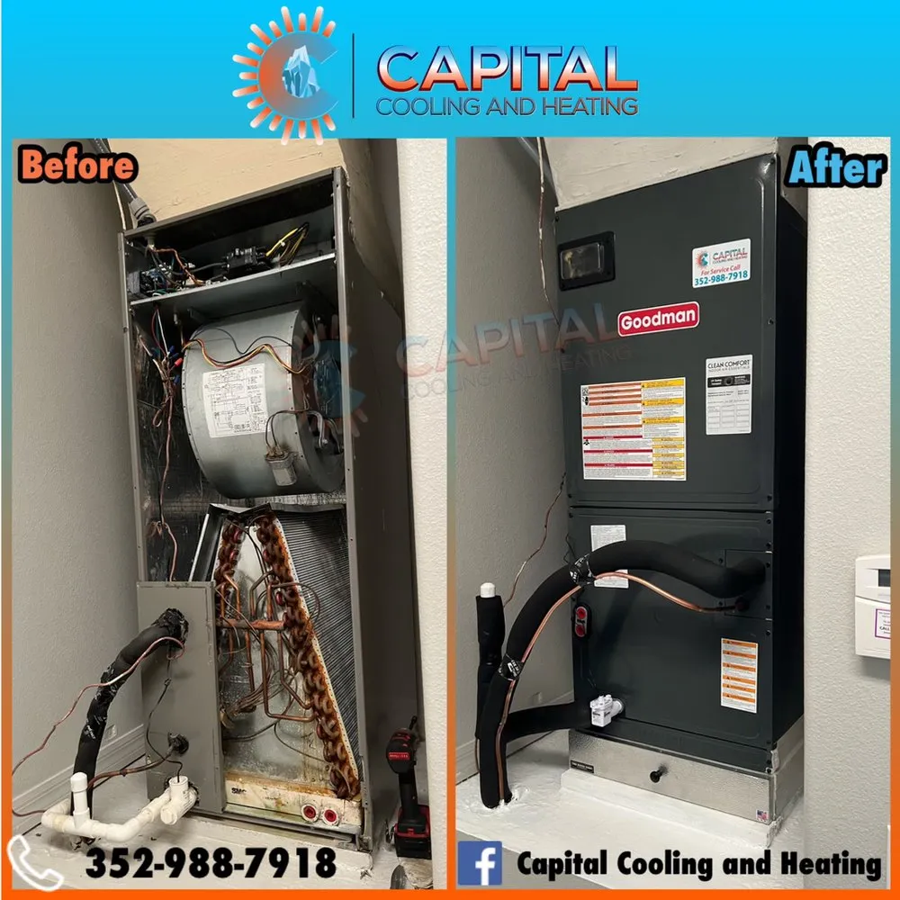 Slide of Capital Cooling and Heating