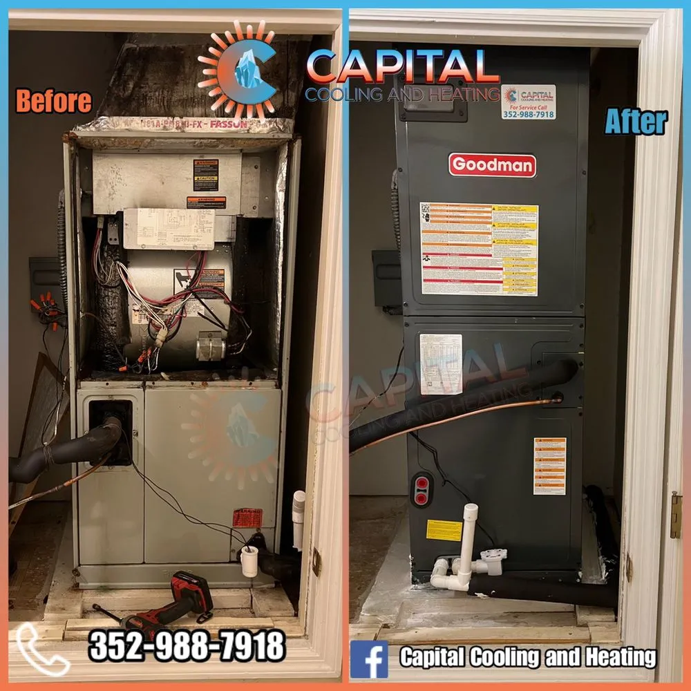Slide of Capital Cooling and Heating