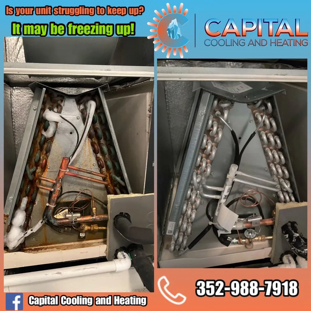 Slide of Capital Cooling and Heating