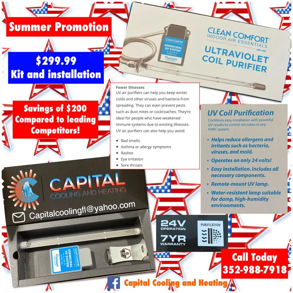 Slide of Capital Cooling and Heating