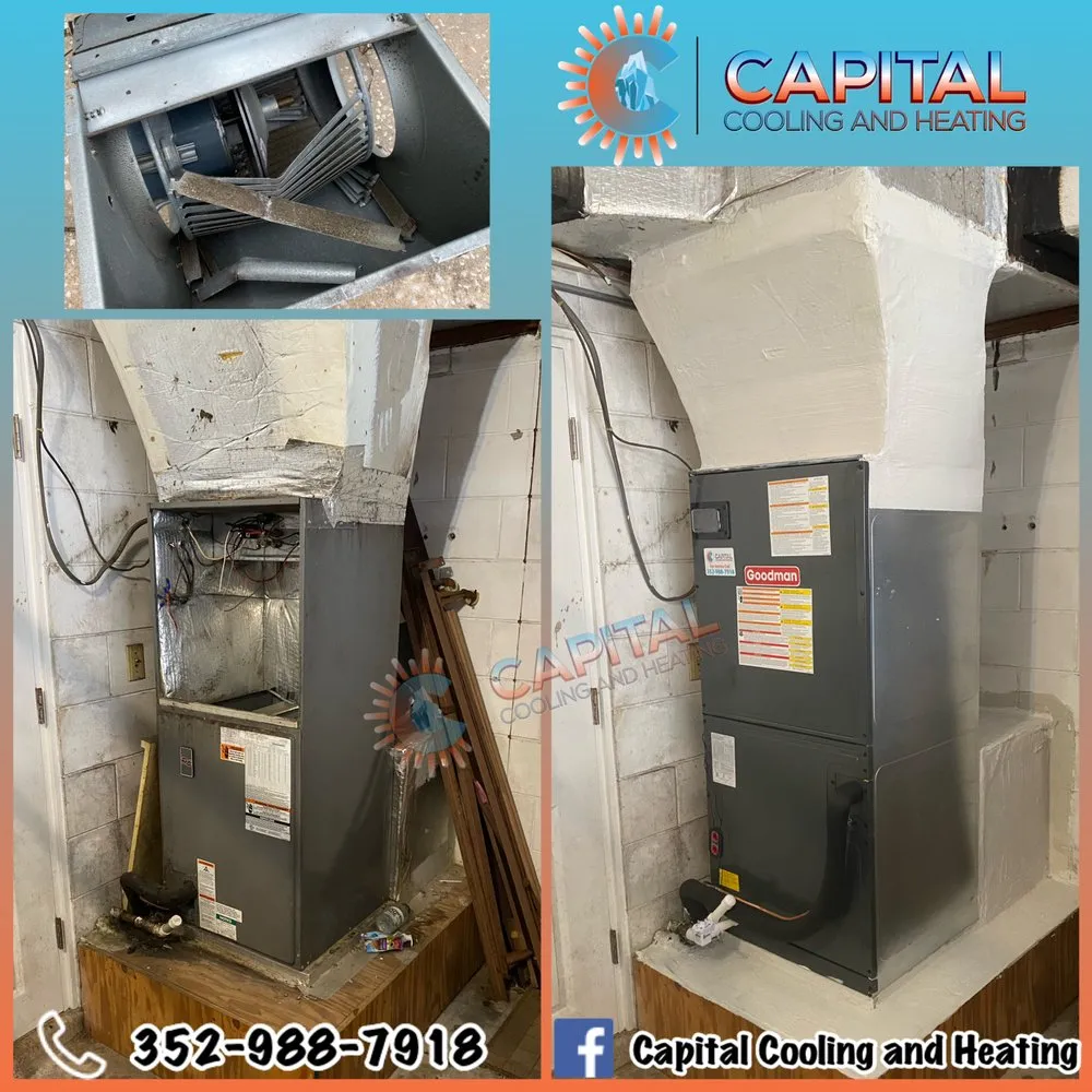 Slide of Capital Cooling and Heating