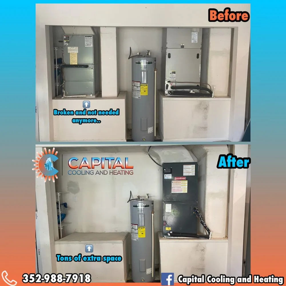 Slide of Capital Cooling and Heating