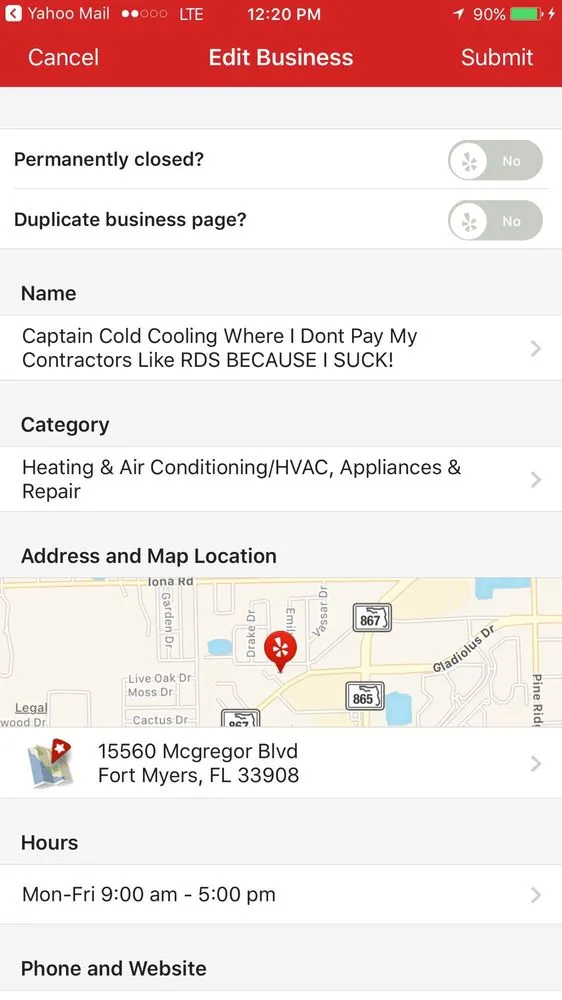 Slide of Captain Cold Cooling