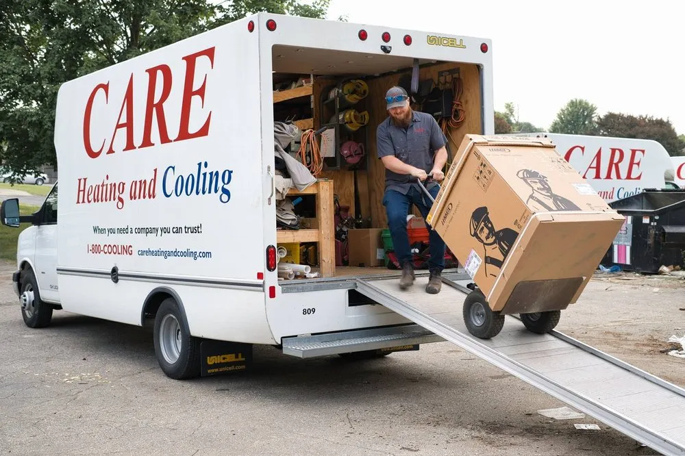 Slide of CARE Heating and Cooling