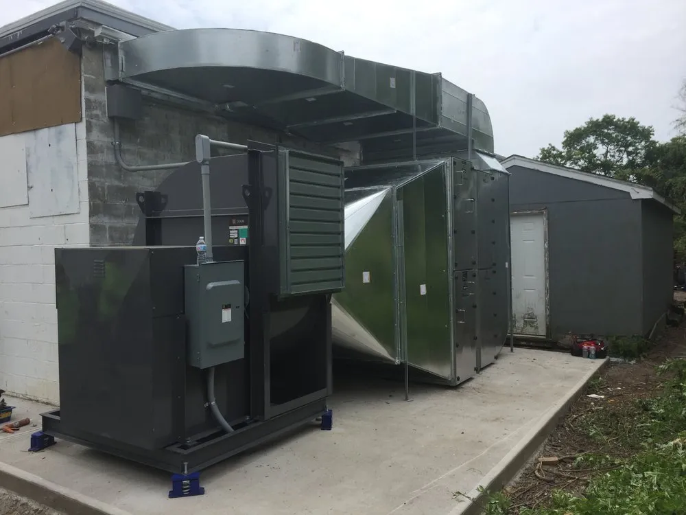 Slide of Carey's Small Arms Range Ventilation