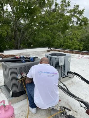Caribbean Cool Air Conditioning & Heating Logo