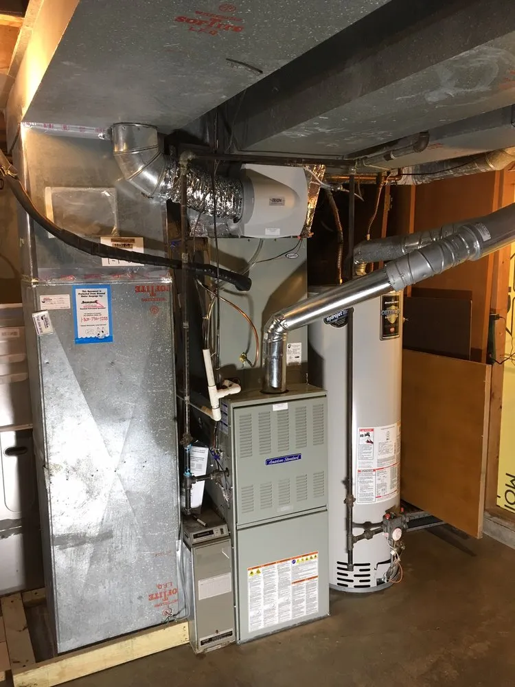 Slide of Carl's custom air and plumbing service