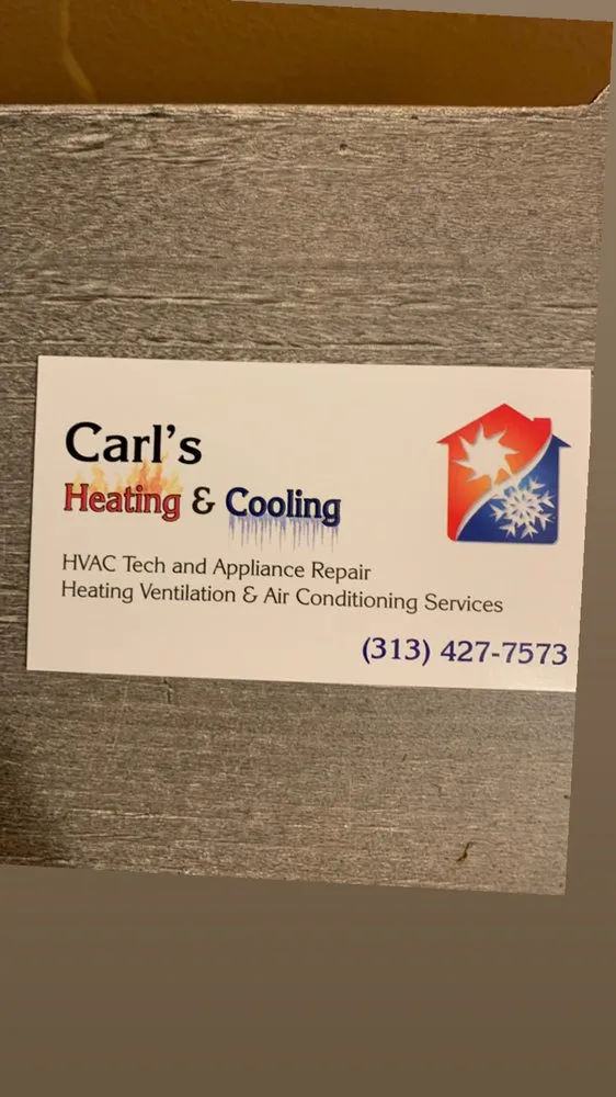 Slide of Carl's Heating & Cooling