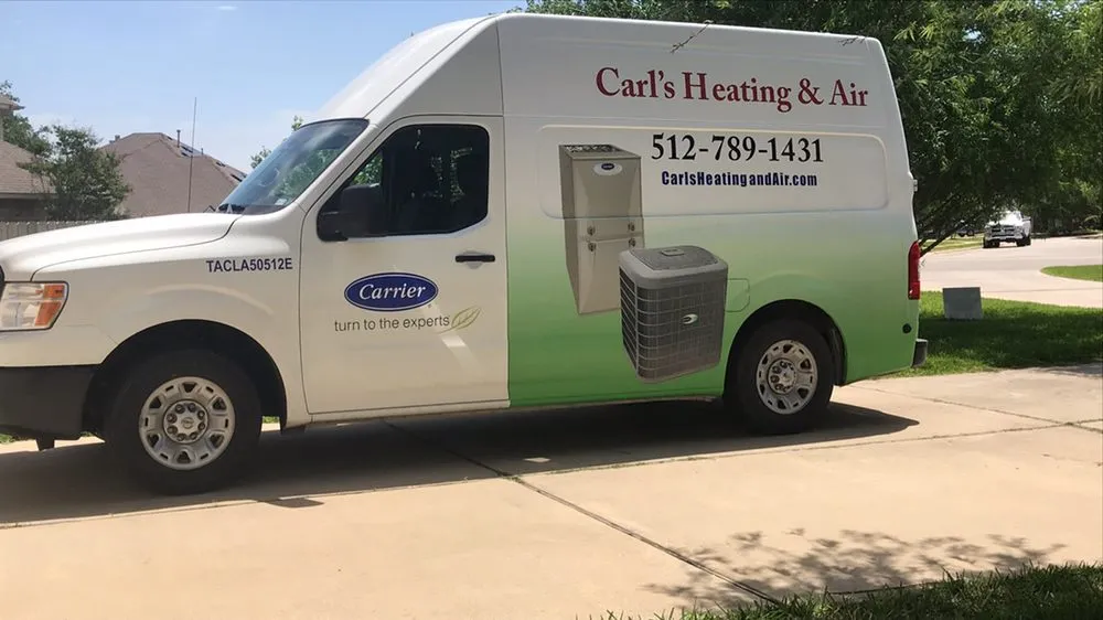 Slide of Carl's Heating and Air