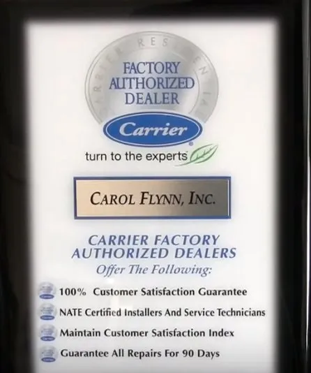 Slide of Carol Flynn Heating & Cooling