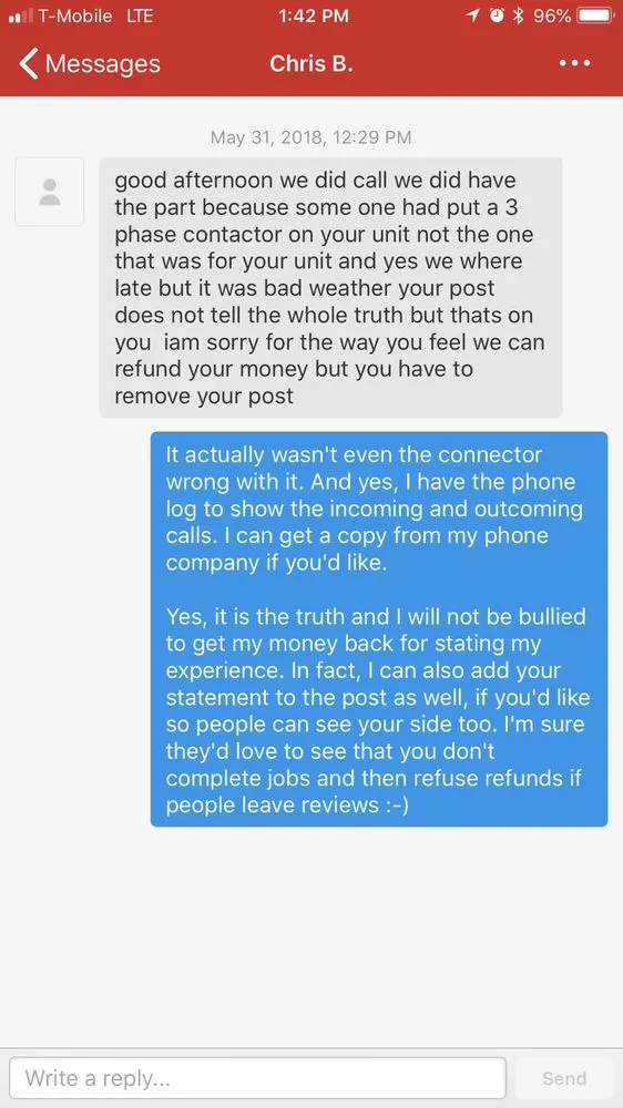 Slide of Carolina climate control