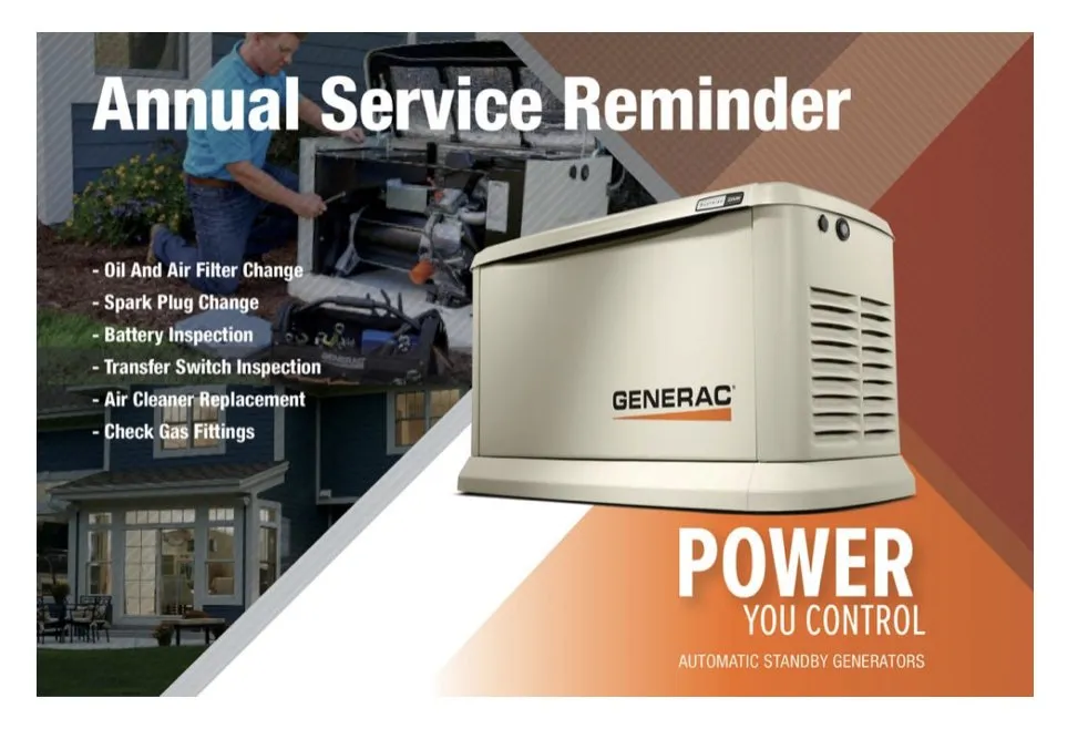 Slide of Carolina Kool Generators