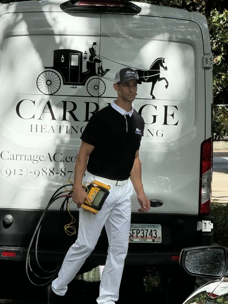 Slide of Carriage Heating and Cooling