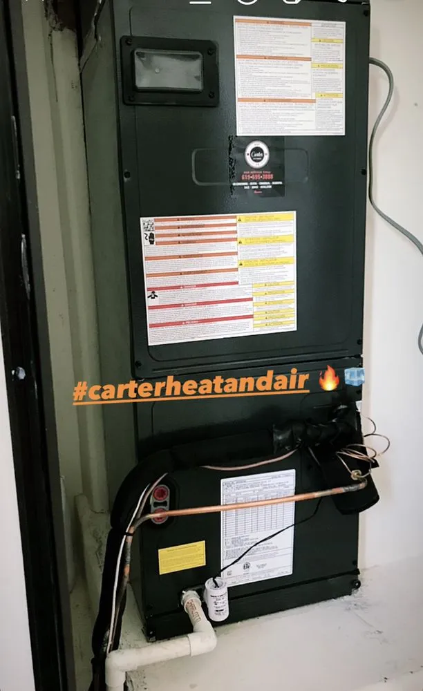 Slide of Carter Heat & Air