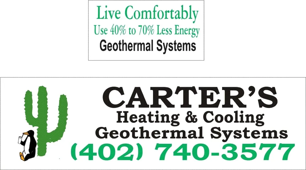 Slide of Carter's Heating & Cooling Geo Systems