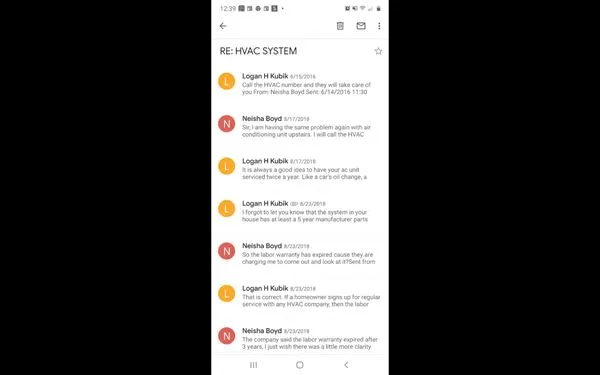 Caryl Mechanicals Heating & Cooling Logo