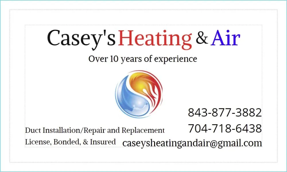 Slide of Casey's Heating and Air