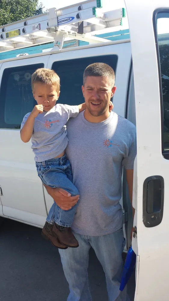 Slide of Cash's Heating and Cooling