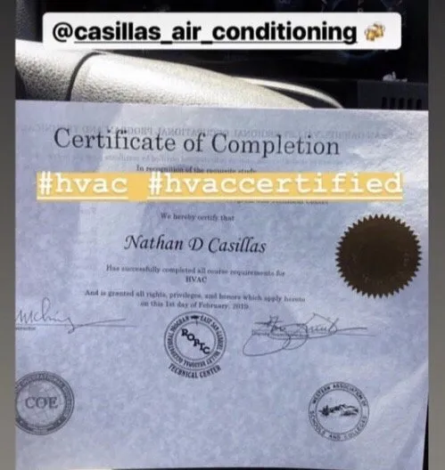 Slide of Casillas Air Conditioning And Heating HVAC