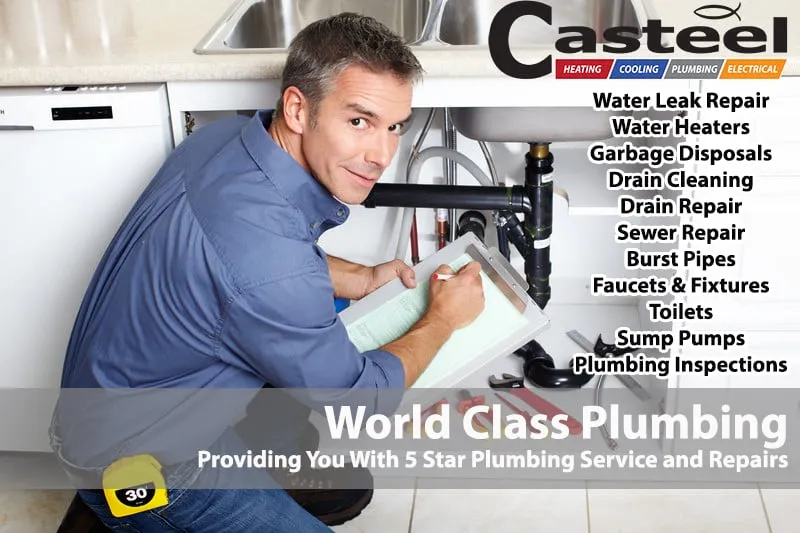 Slide of Casteel Heating, Cooling, Plumbing & Electrical