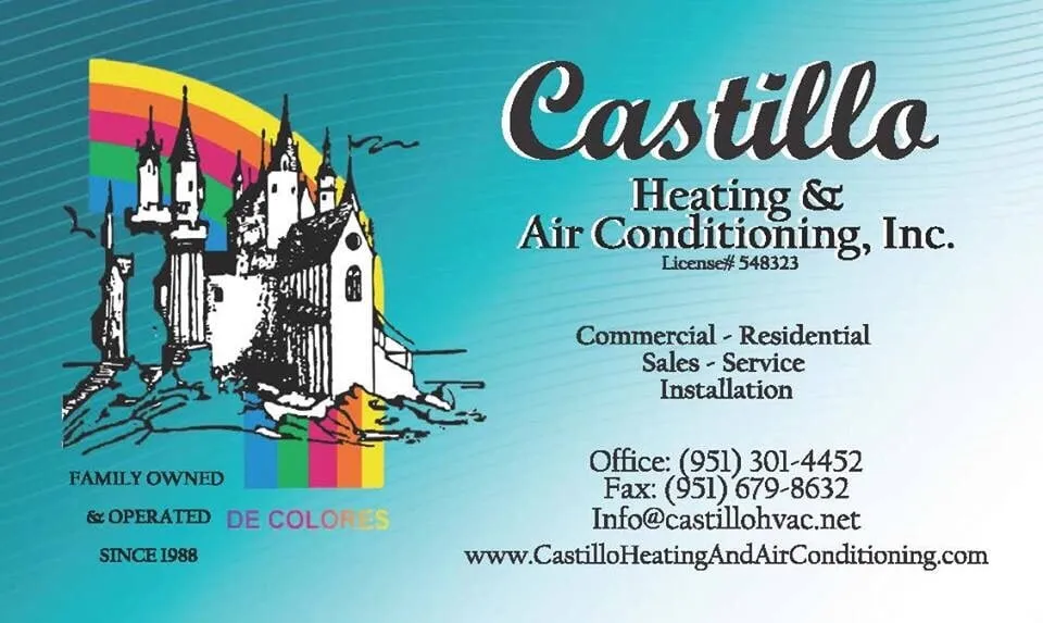 Slide of Castillo Heating & Air Conditioning