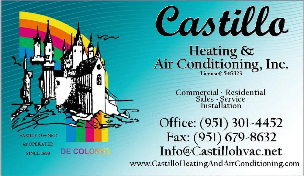 Slide of Castillo Heating & Air Conditioning