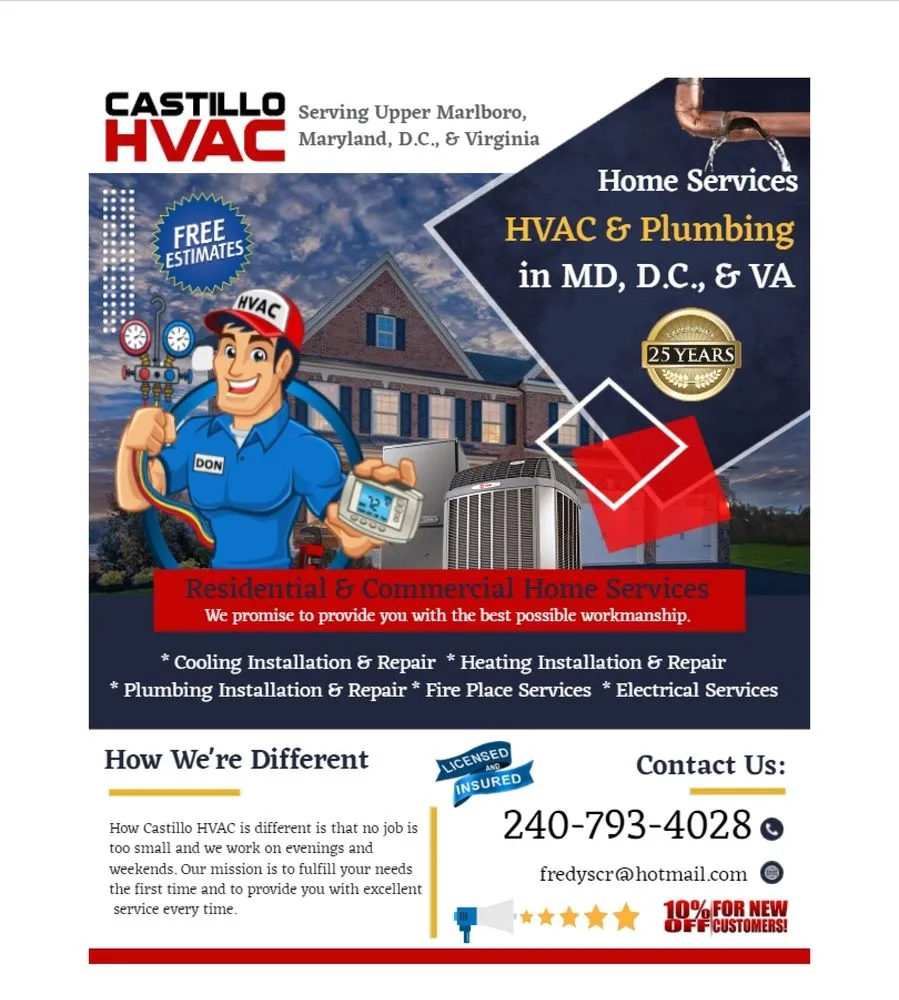 Slide of Castillo HVAC