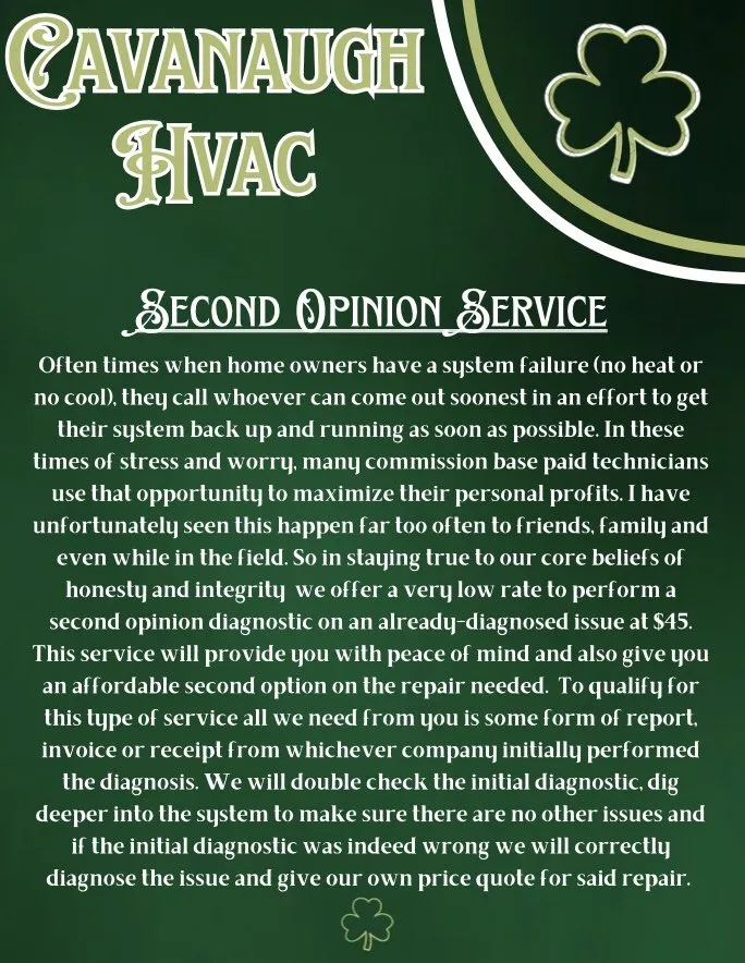 Slide of Cavanaugh HVAC