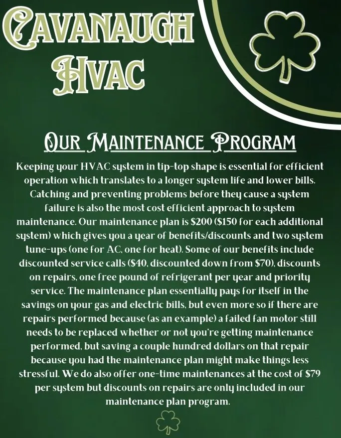 Slide of Cavanaugh HVAC
