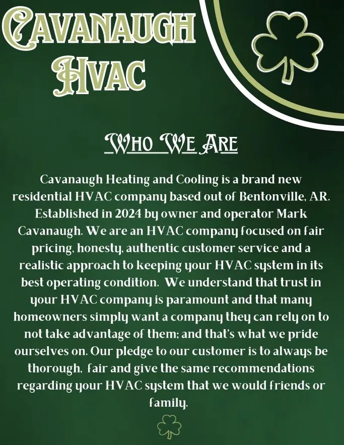 Slide of Cavanaugh HVAC