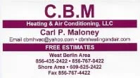 Certified furnace service for residential systems in West Berlin, NJ by CBM Heating & Air Conditioning