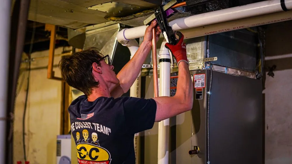 Slide of C&C Air Conditioning, Heating, Plumbing, & Electric