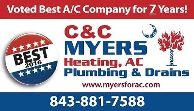 Slide of C&C Myers Heating, Cooling, Plumbing & Electrical