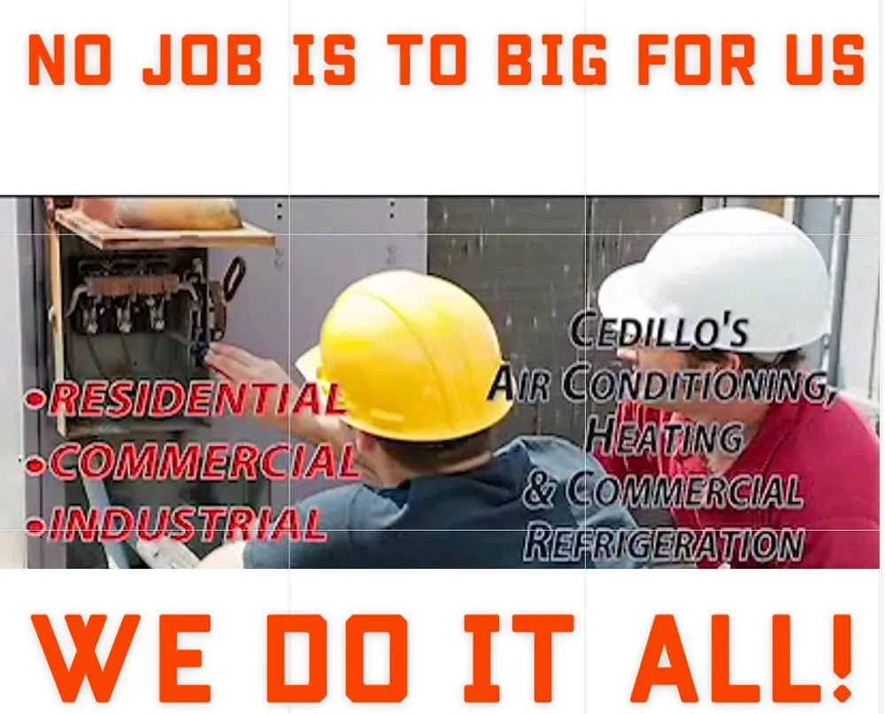 Slide of Cedillo's Air Conditioning And Heating Refrigeration