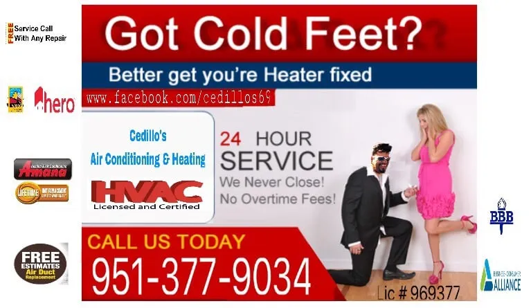 Slide of Cedillo's Air Conditioning And Heating Refrigeration