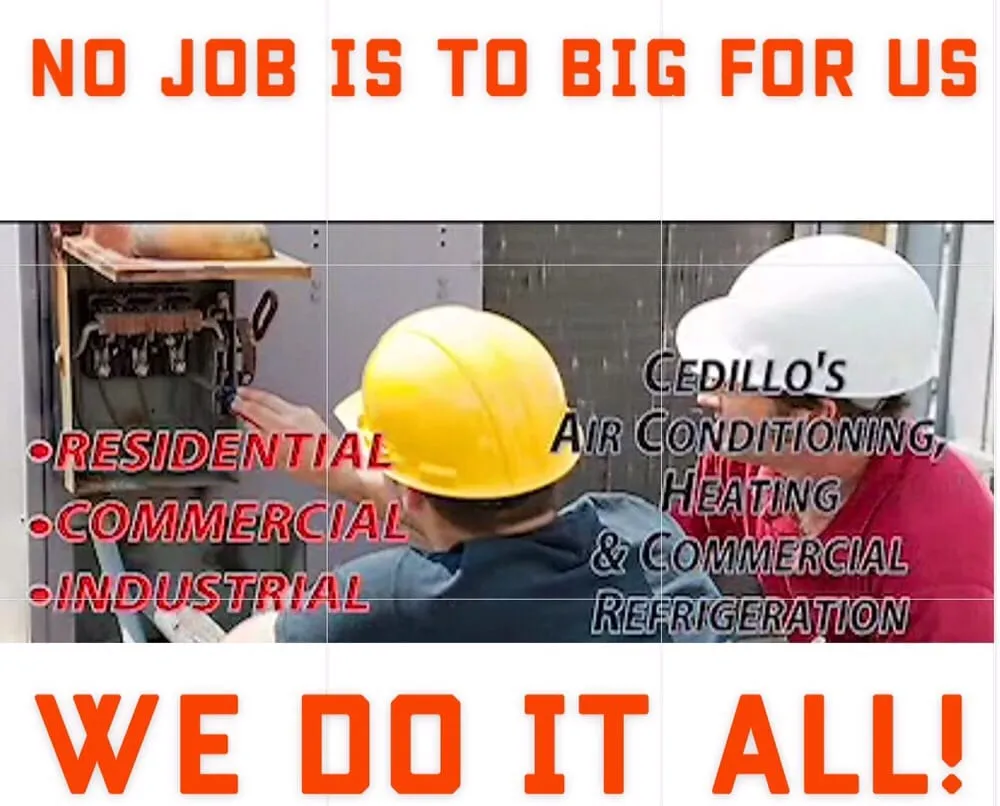 Slide of Cedillo's Air Conditioning And Heating Refrigeration