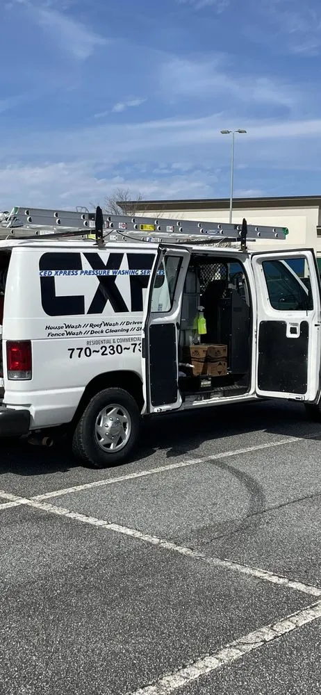 Slide of Cedric Express Pressure Washing