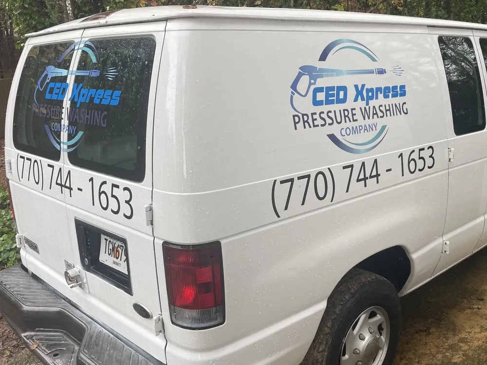 Slide of Cedric Express Pressure Washing