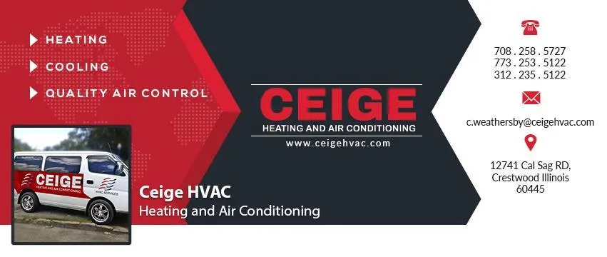 Slide of Ceige Heating and Cooling