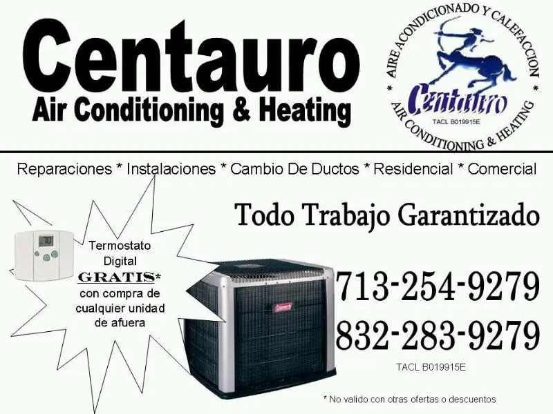 Slide of Centauro Air Conditoning & Heating