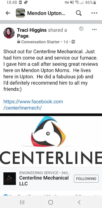 Slide of Centerline Mechanical