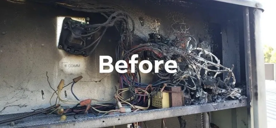 Slide of Central A/C Center