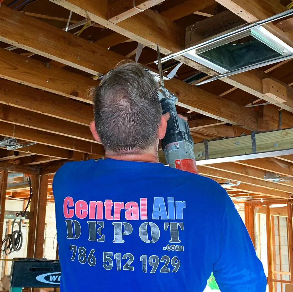 Slide of Central Air Depot