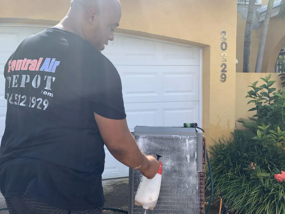 Slide of Central Air Depot