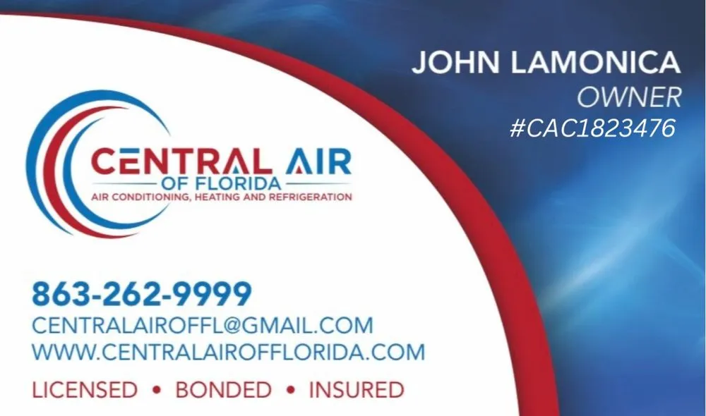 Slide of Central Air of Florida