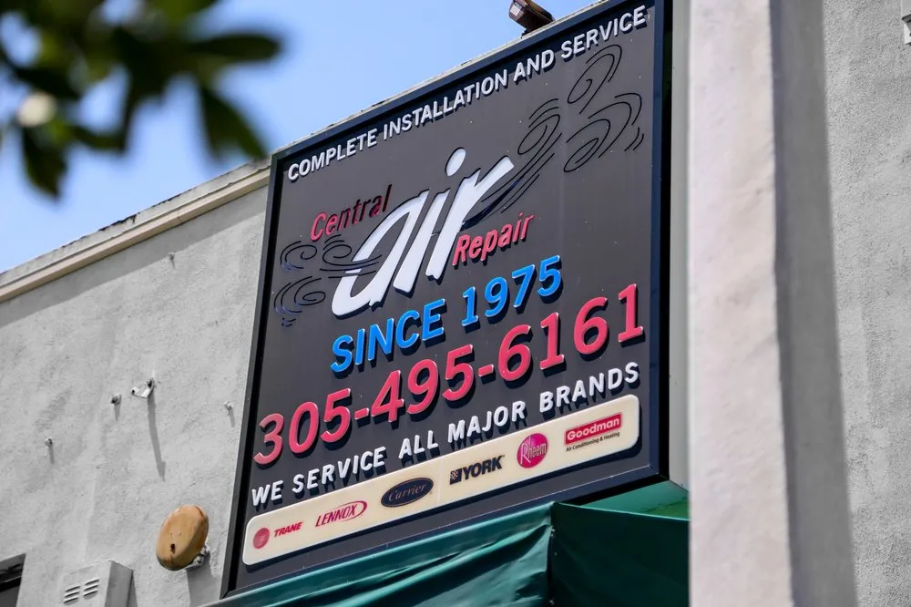 Slide of Central Air Repair