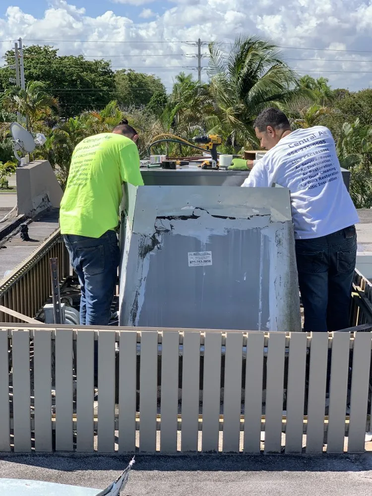 Slide of Central Air Solutions