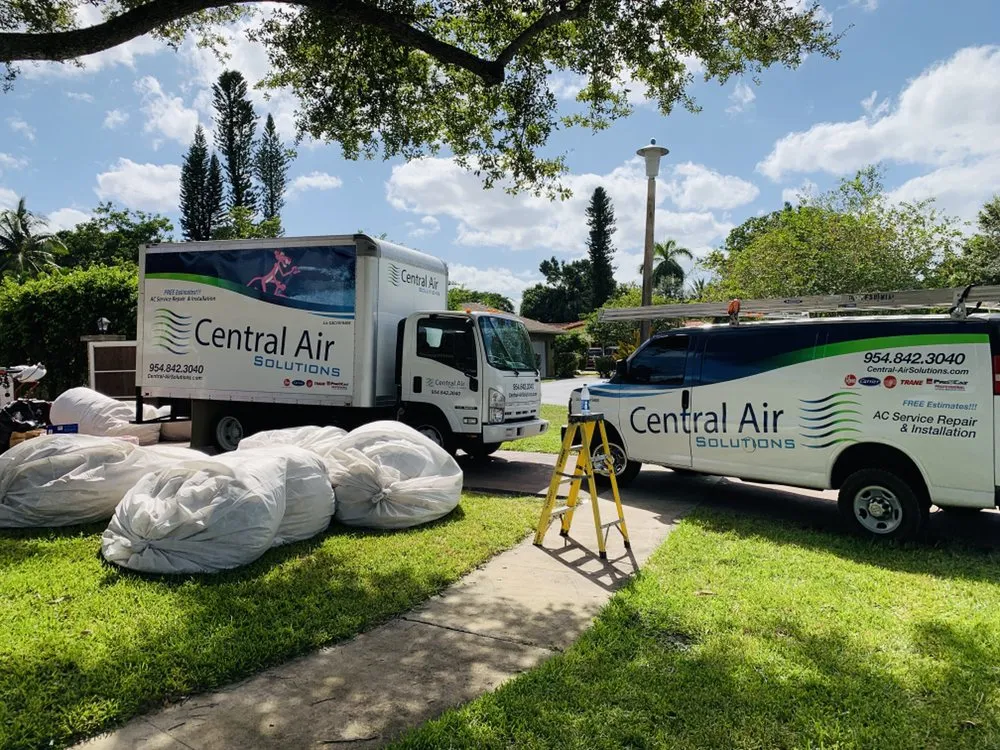 Slide of Central Air Solutions