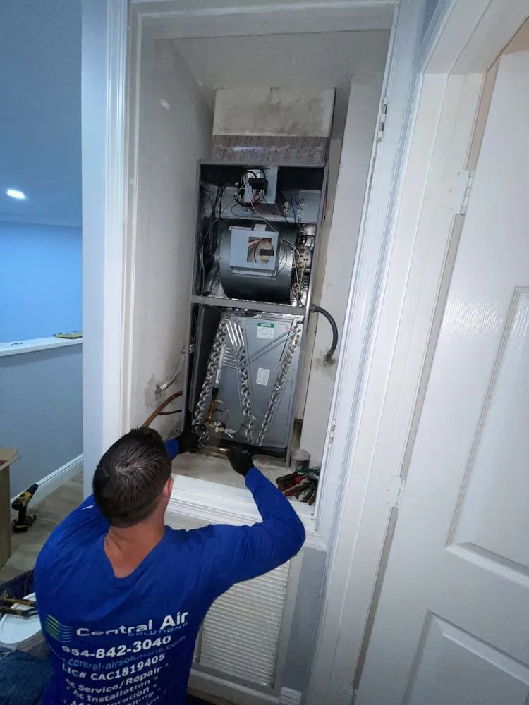 Slide of Central Air Solutions