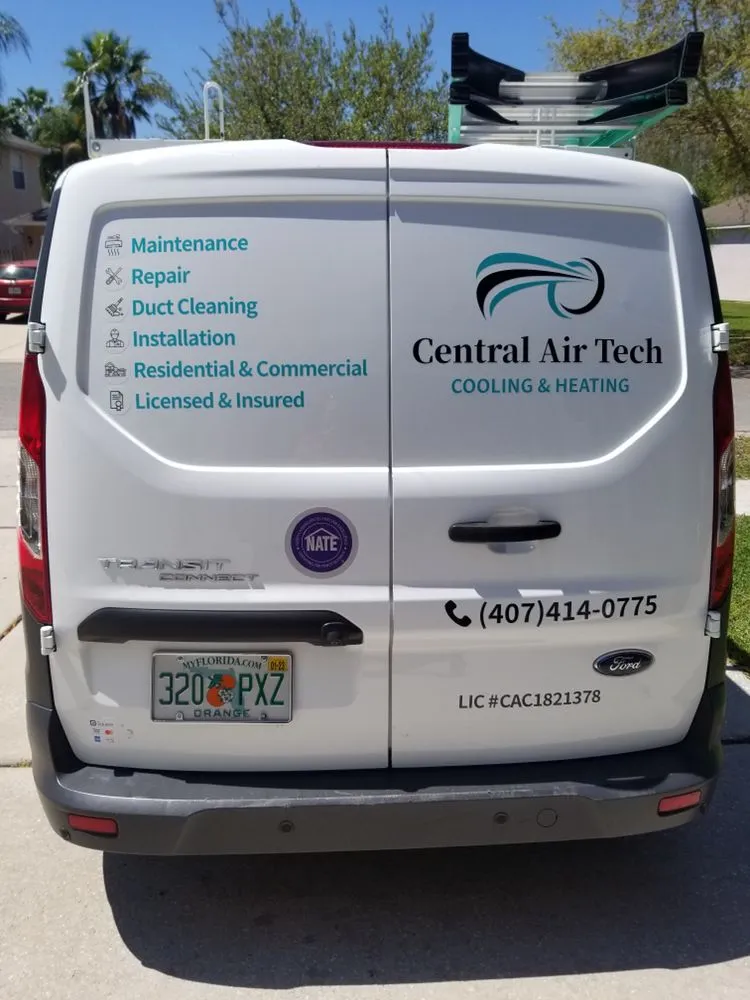 Slide of Central Air Tech